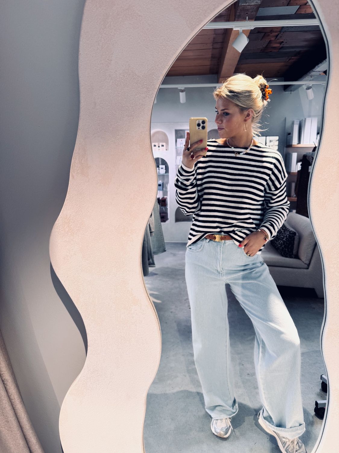 Soft striped knit - catwalk junkie