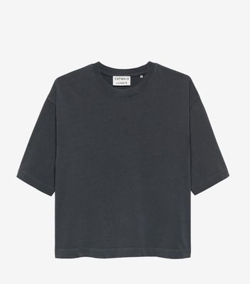 Loose fit t shirt Carbon - catwalk junkie