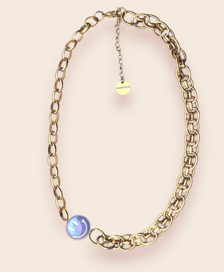 Smile al day necklace - studio frenchie