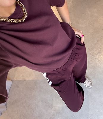 Tracksuit trousers wine tasting - catwalk junkie