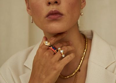 Ivy ring Orange  - Mimi et toi