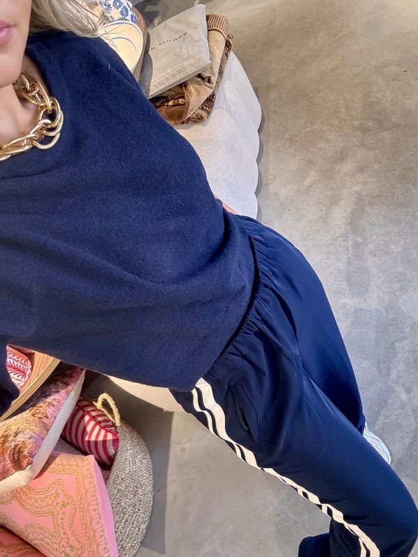navy blazer knit - catwalk junkie