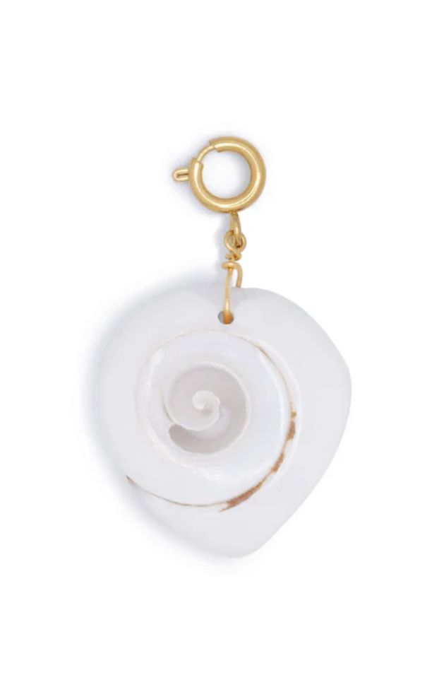 Ivory shell charm - le veer