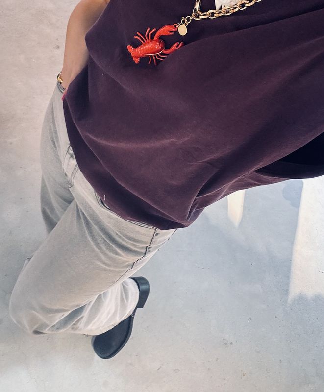 Loose fit jeans light grey - catwalk junkie