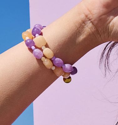 bracelet mixed shades - studio frenchie