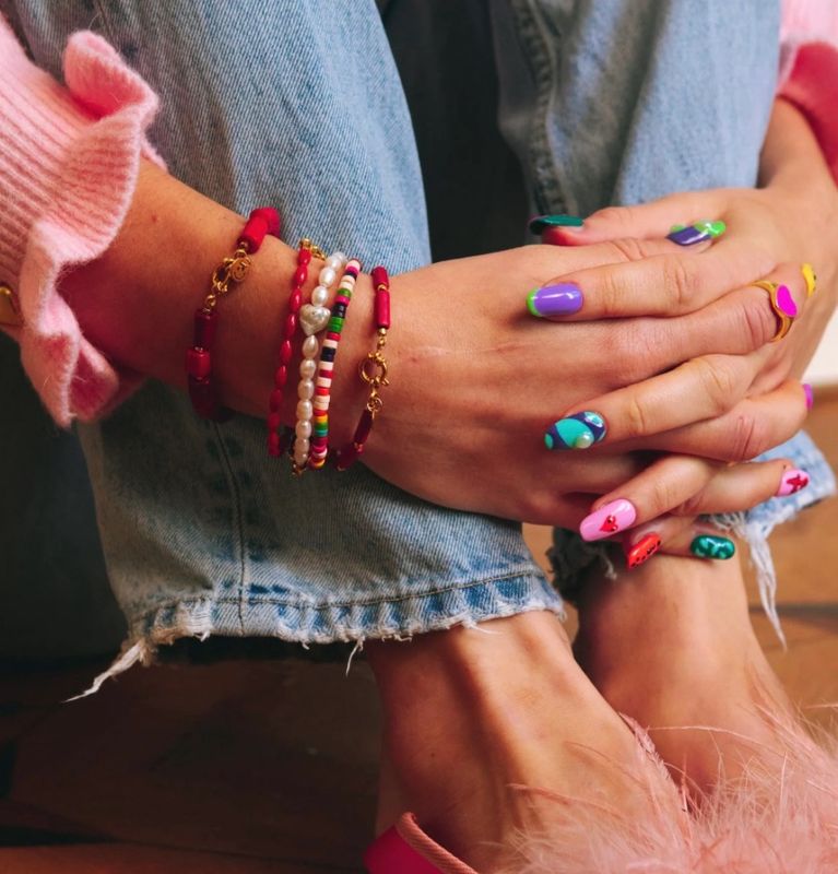 Tommy Coral bracelet - Bonnie studio’s