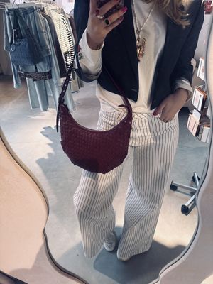 Dagmar braided mountain maroon - nunoo bags