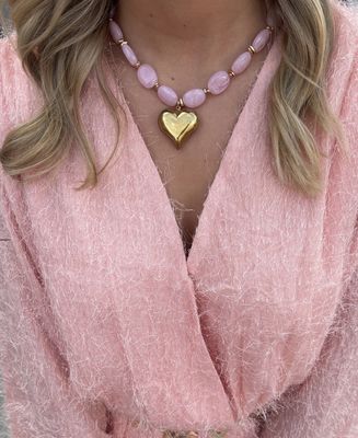 necklace amore rosa - flem the label
