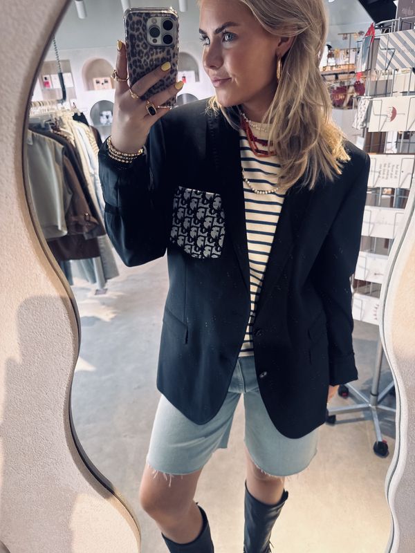 Blazer - Zwart - Dior- Attire Amsterdam