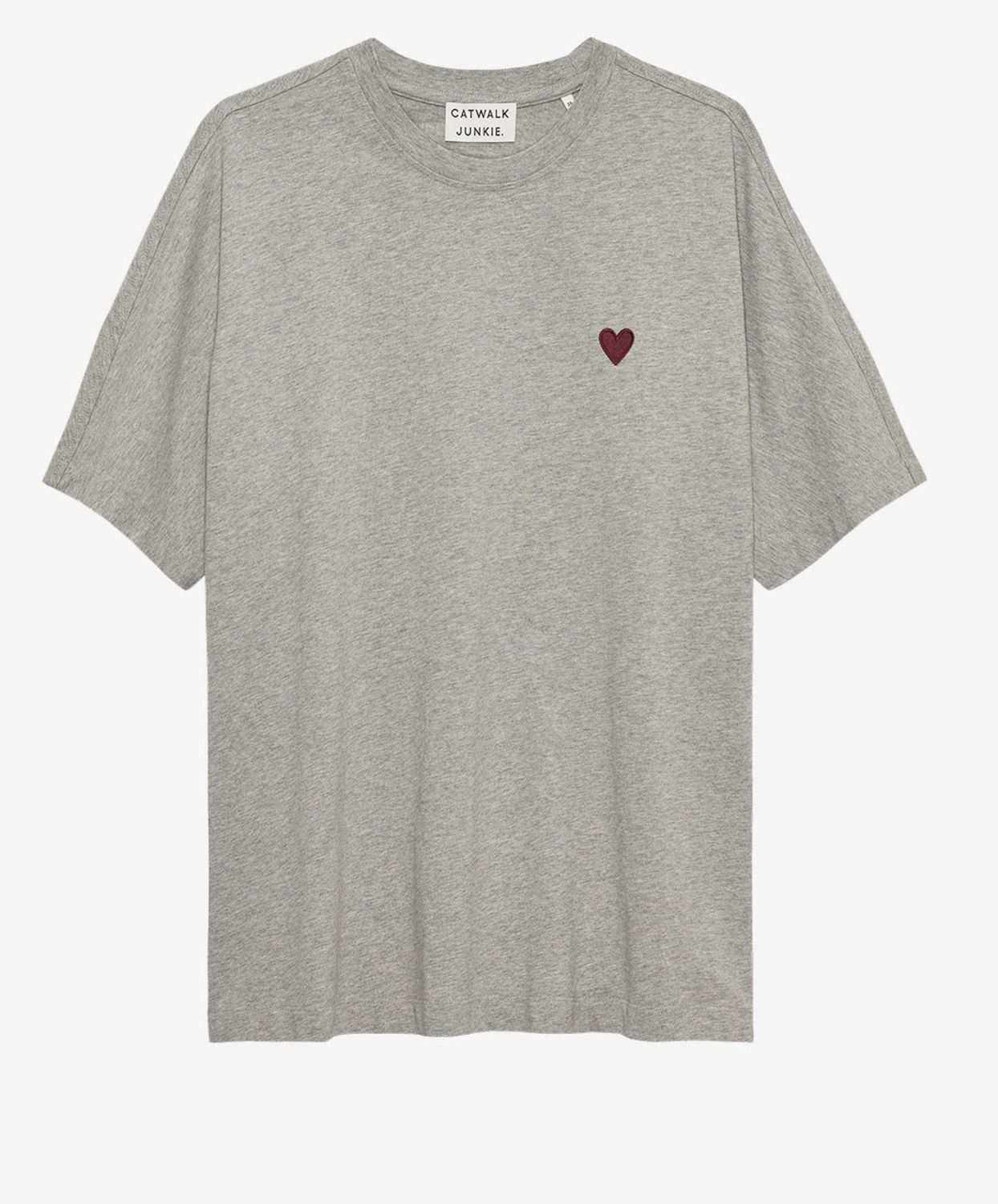 oversized graphic t shirt with love - catwalk junkie