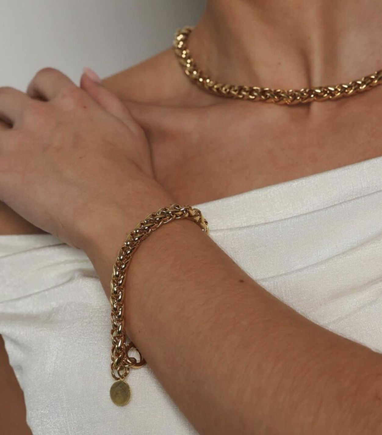 cobra chain bracelet - souvenirs de pomme