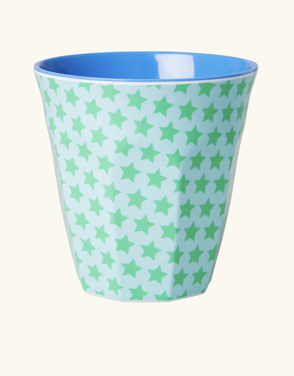 medium cup green star - rice