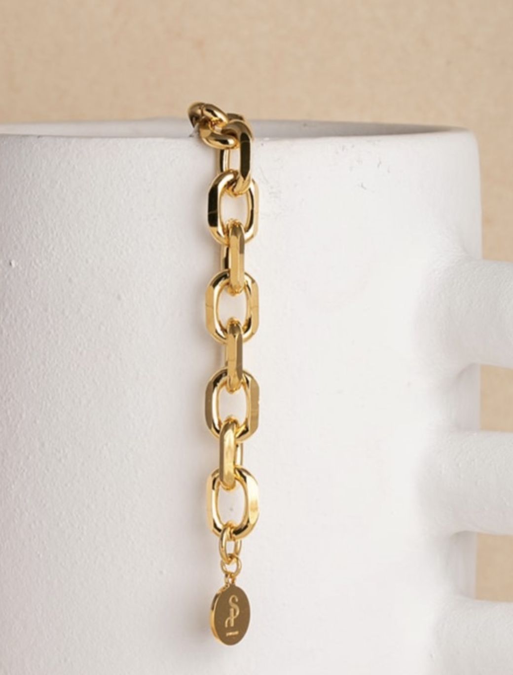 link medium chain bracelet - souvenirs de pomme