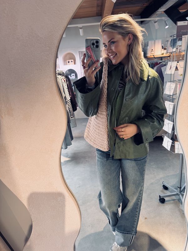 vegan leather jacket - catwalk junkie