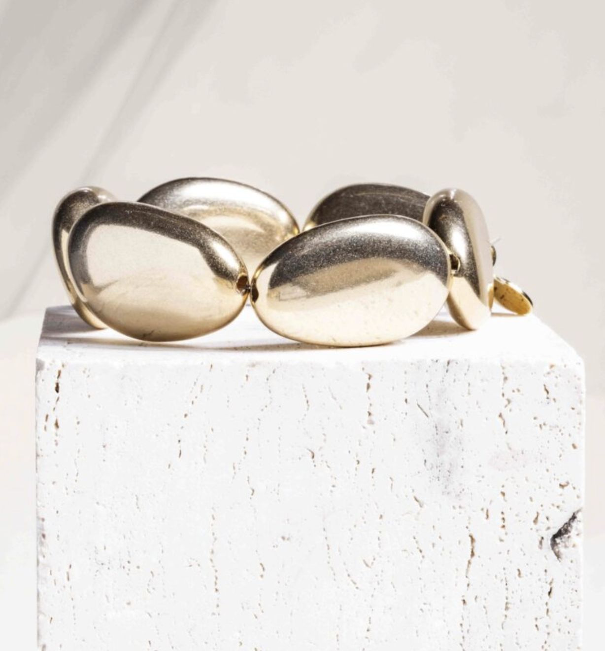 Calliope gold beads -  souvenirs de pomme