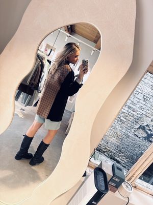 Blazer-  Zwart -  deel achterpand Gucci - Attire Amsterdam