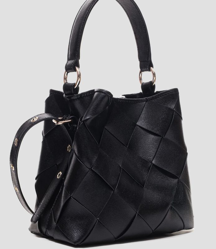 small chiara braided florence black - nunoo bags