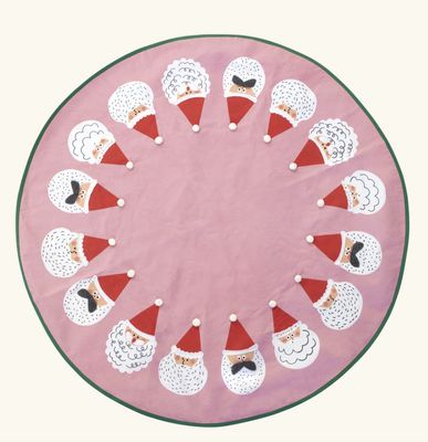 cotton christmas tree carpet - rice