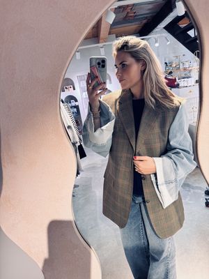 Blazer spijkerstof mouw - Attire