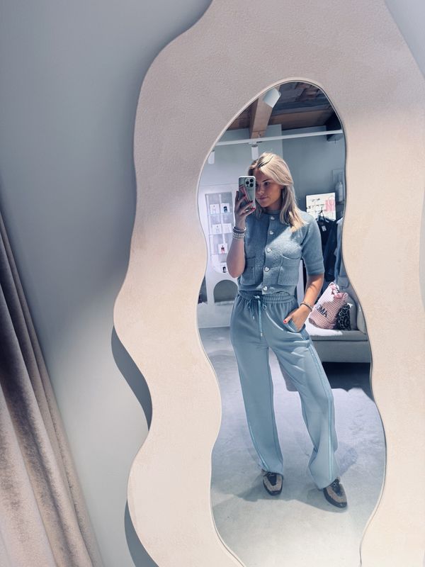 lucy jogger blue - heyb club