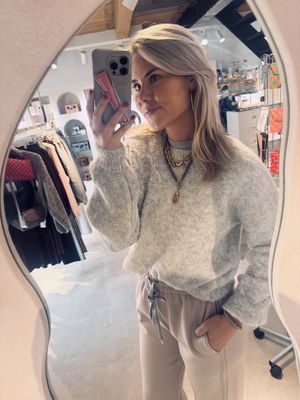 moxi sweater grey - heyb club