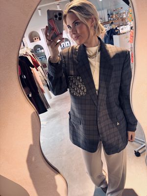 Blazer geruit Dior - Attire