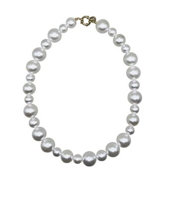 Fred chunky necklace shell pearl - bonnie studios