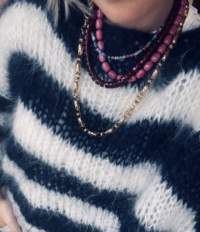 luc mixed necklace - bonnie studios