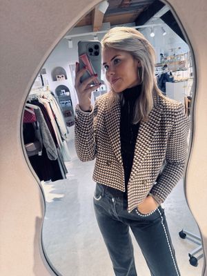 Hazel blazer - Mocha - HEYB
