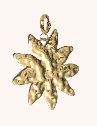 Charm golden leaf - studio frenchie