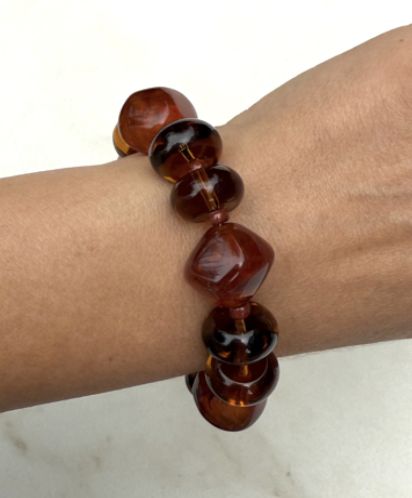 Hazelnut bracelet - studio frenchie
