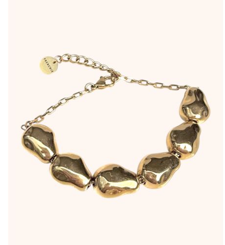 Golden stones bracelet - studio frenchie