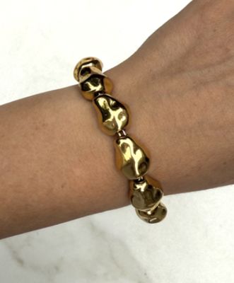 Golden stones bracelet - studio frenchie