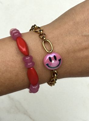 Rouge rebel bracelet - studio frenchie