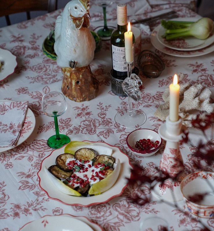 whimsical rose tablecloth - anna+nina