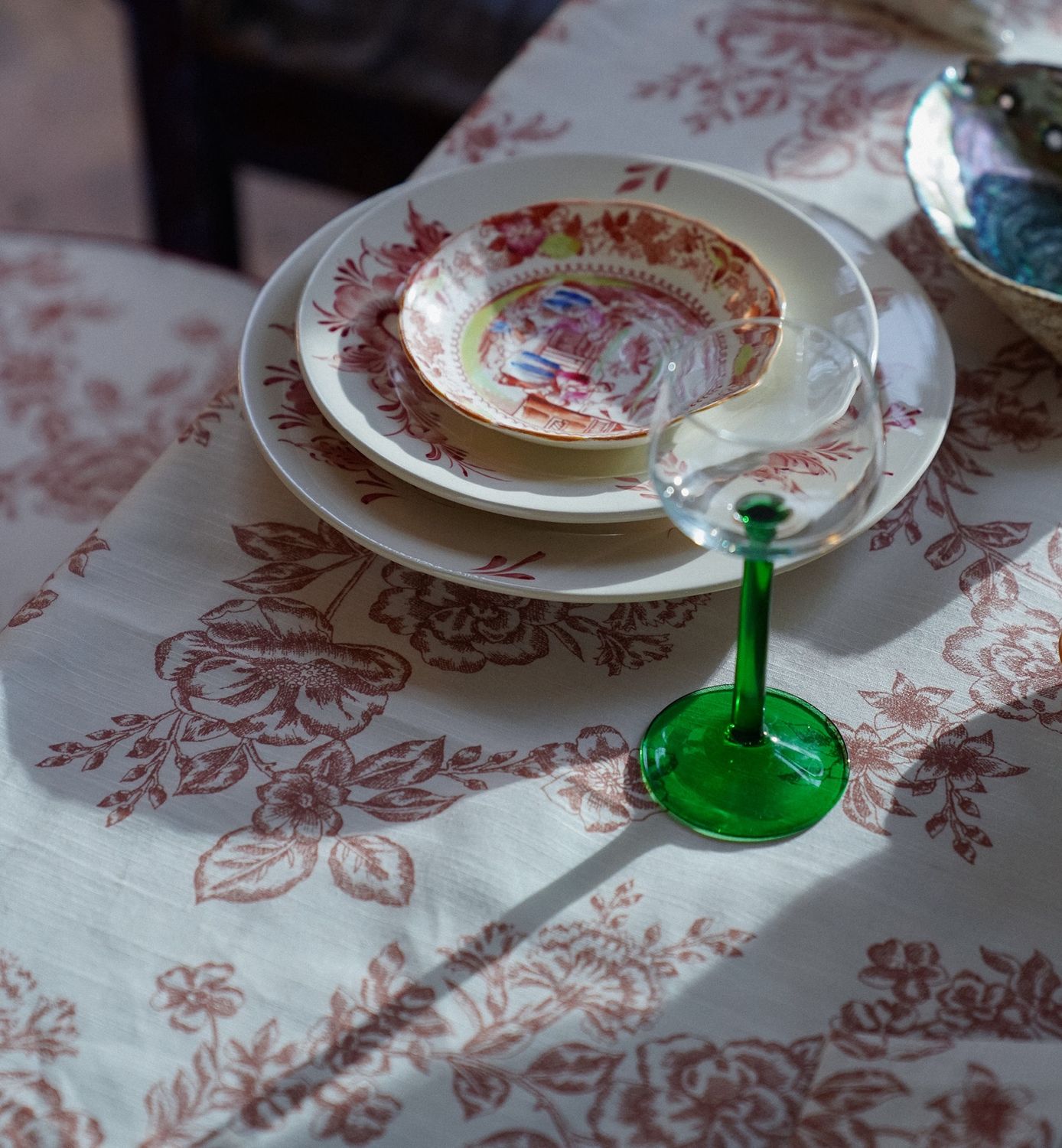 whimsical rose tablecloth - anna+nina