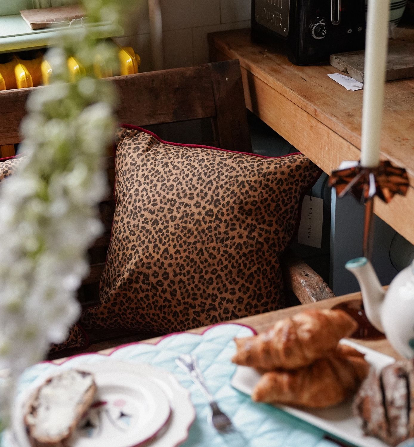 leopard cushion - anna+nina