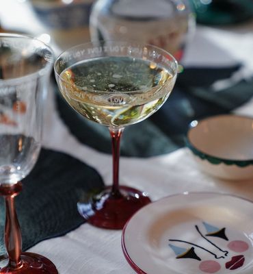 i love you champagne glass - anna+nina