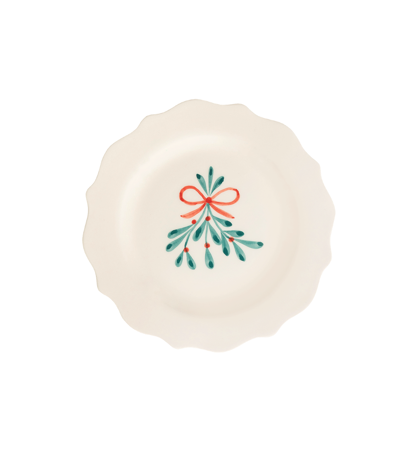 Mistletoe Breakfast Plate - anna+nina