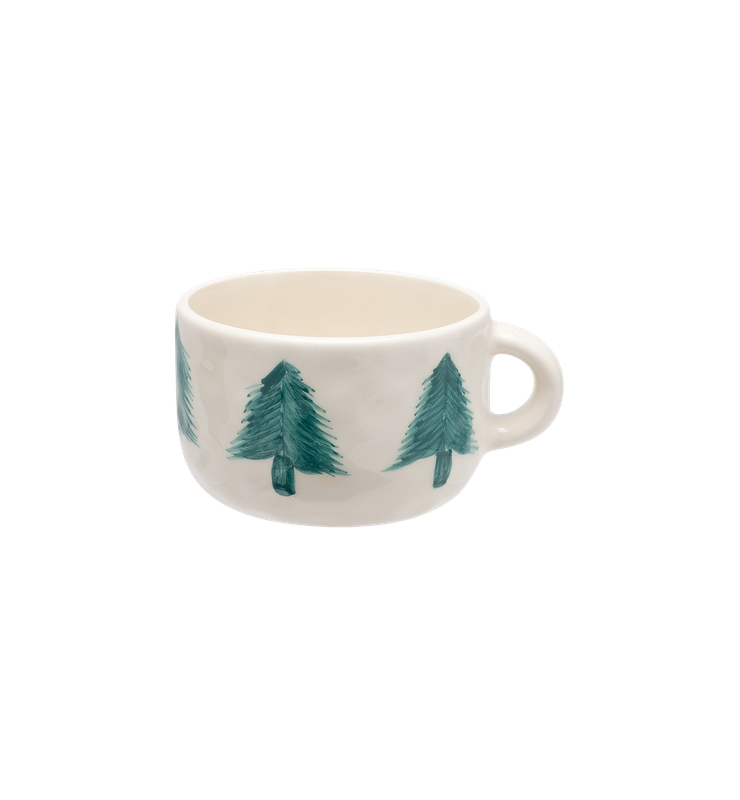 Christmas Forest Cappuccino Mug - anna+nina