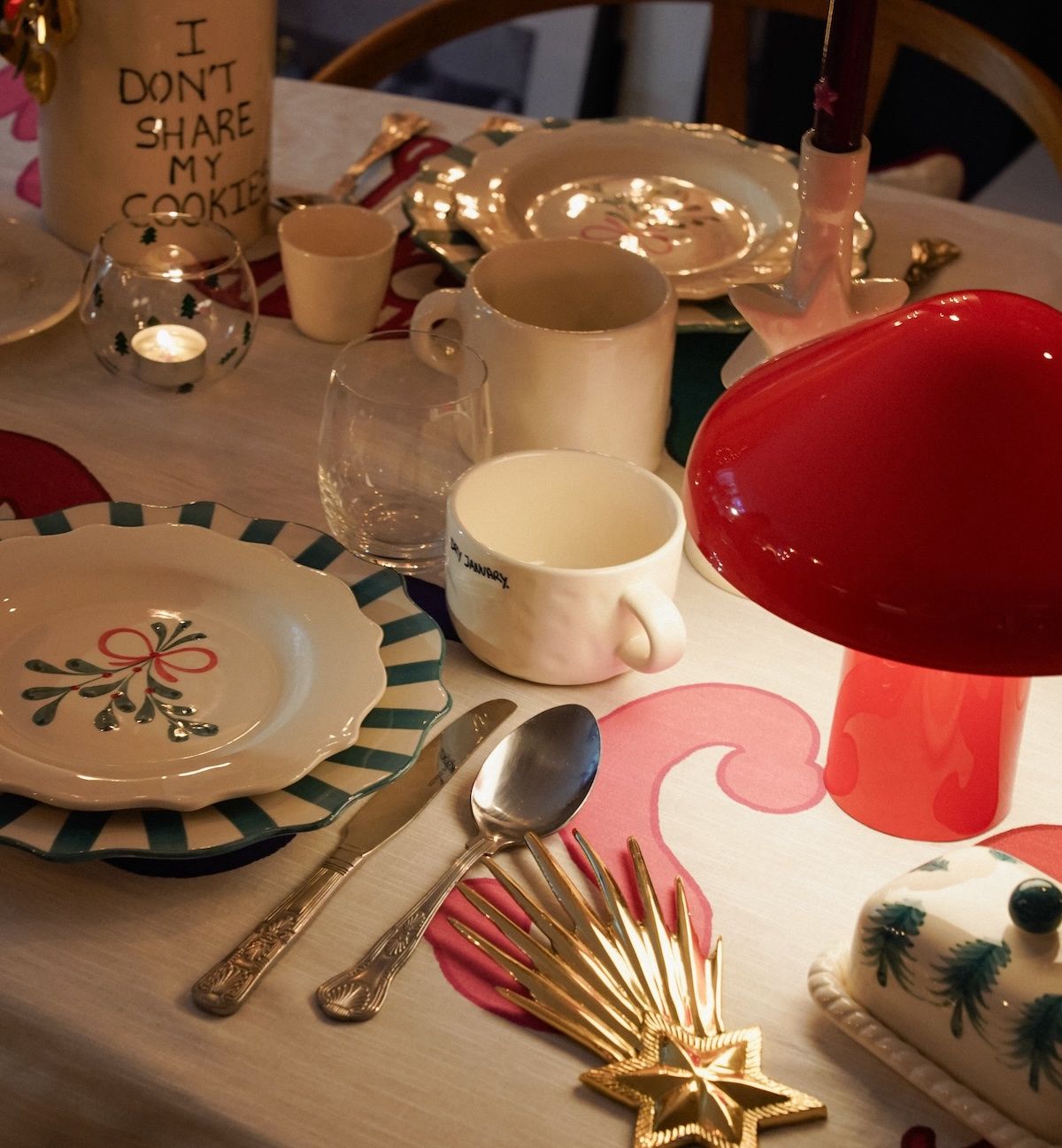 Merry Christmas Tablecloth - anna+nina