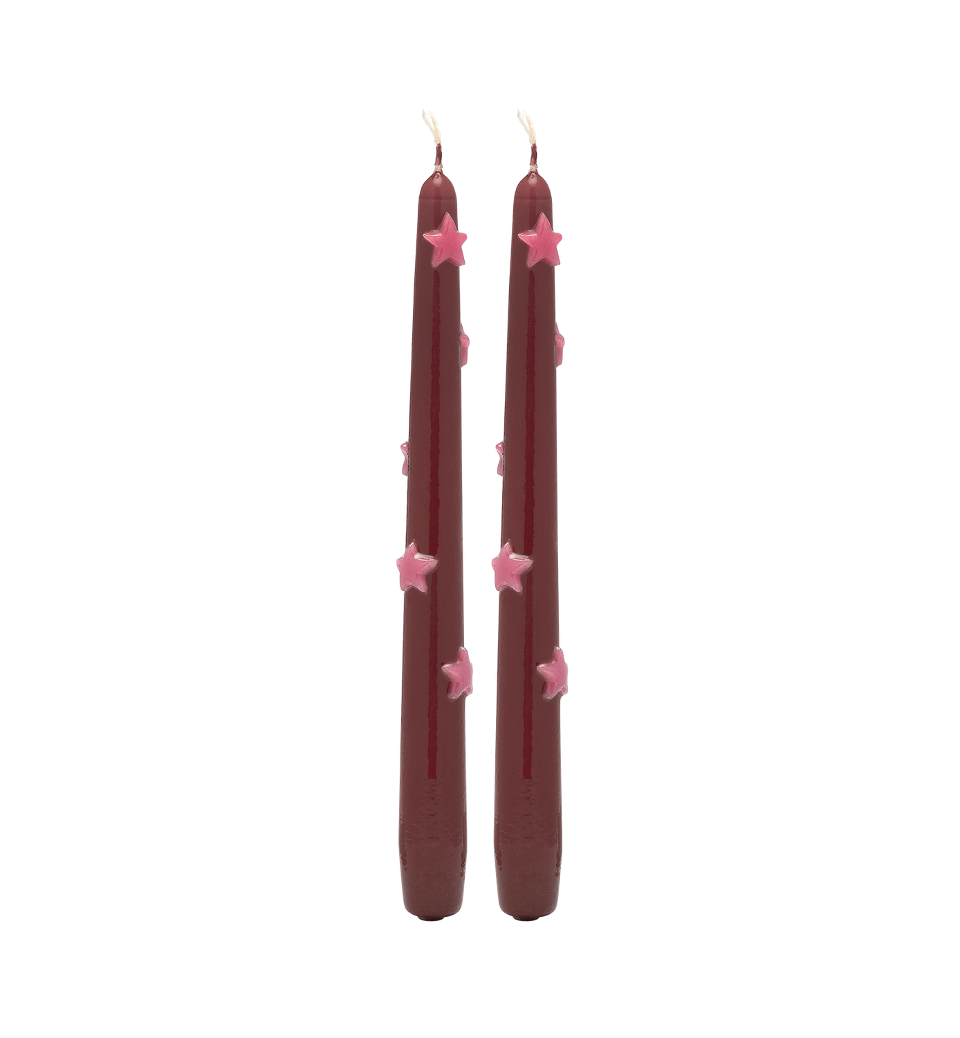 Noel Night Stars 3D Candle Set of 2 - anna+nina