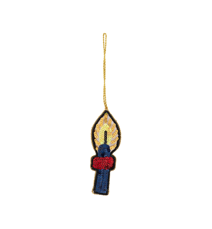 Glittery holy night ornament-  anna+nina