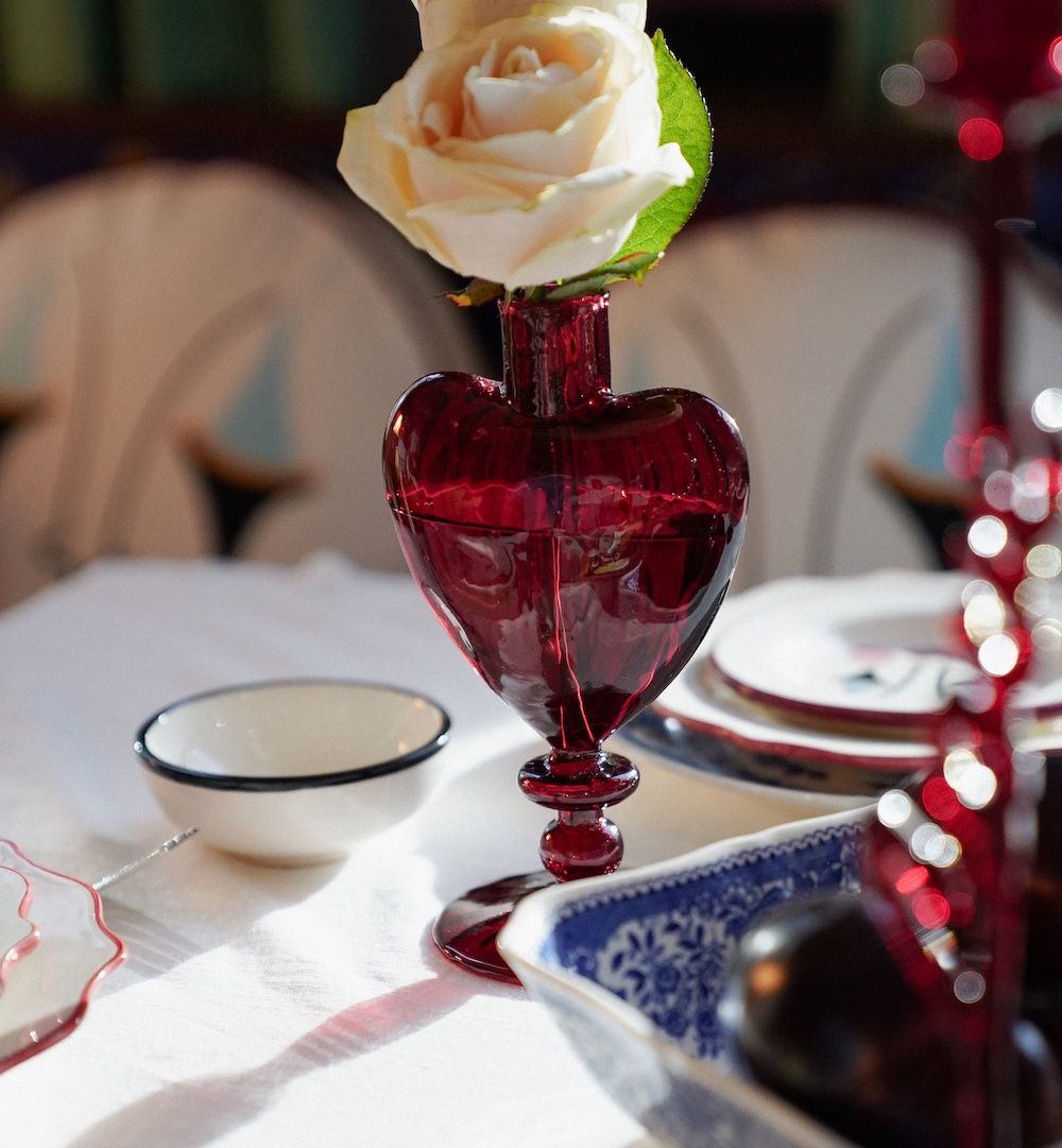 Maroon Parfum Candle Holder - anna+nina