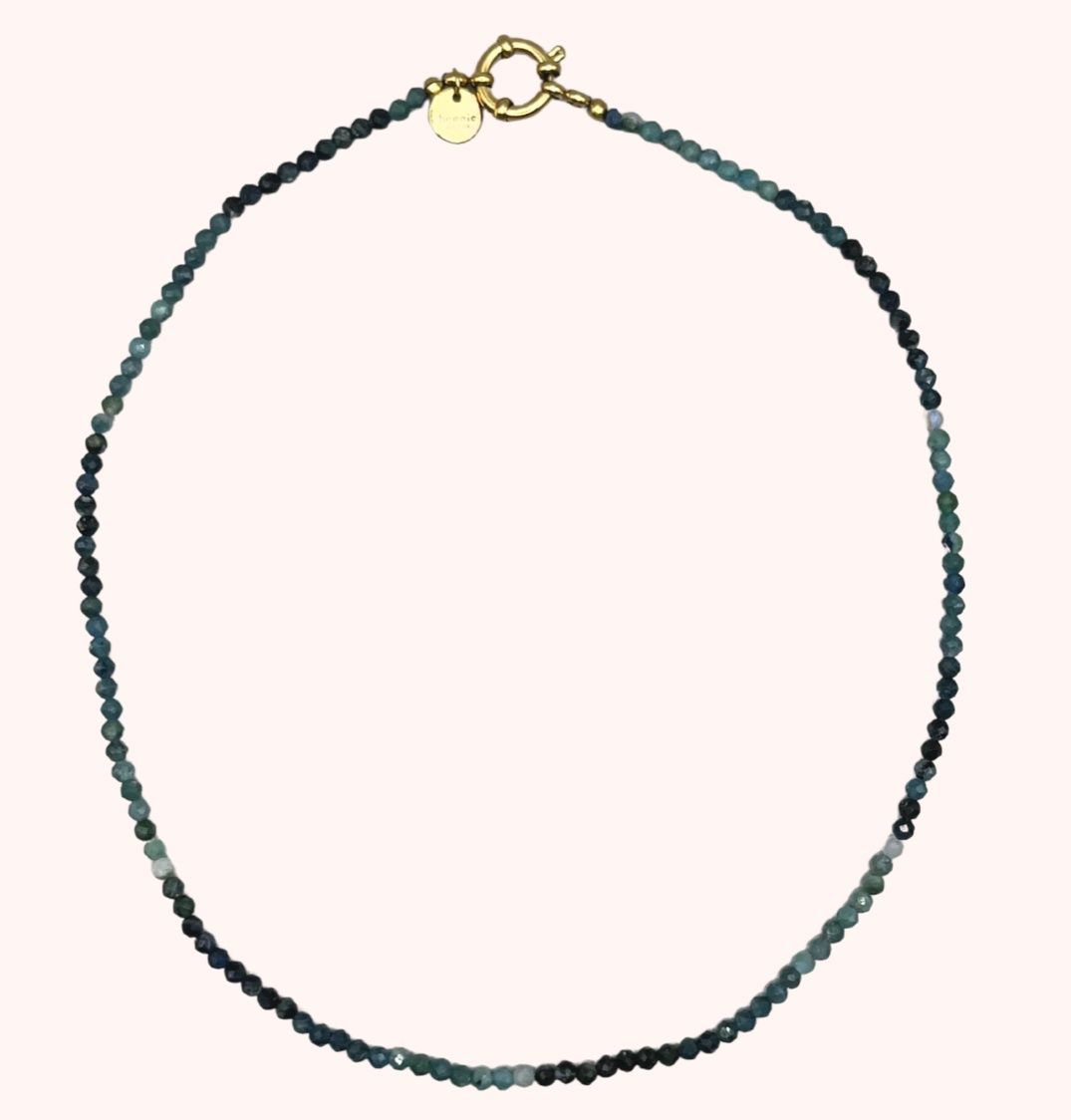 Roger blue mixed necklace - Bonnie Studios