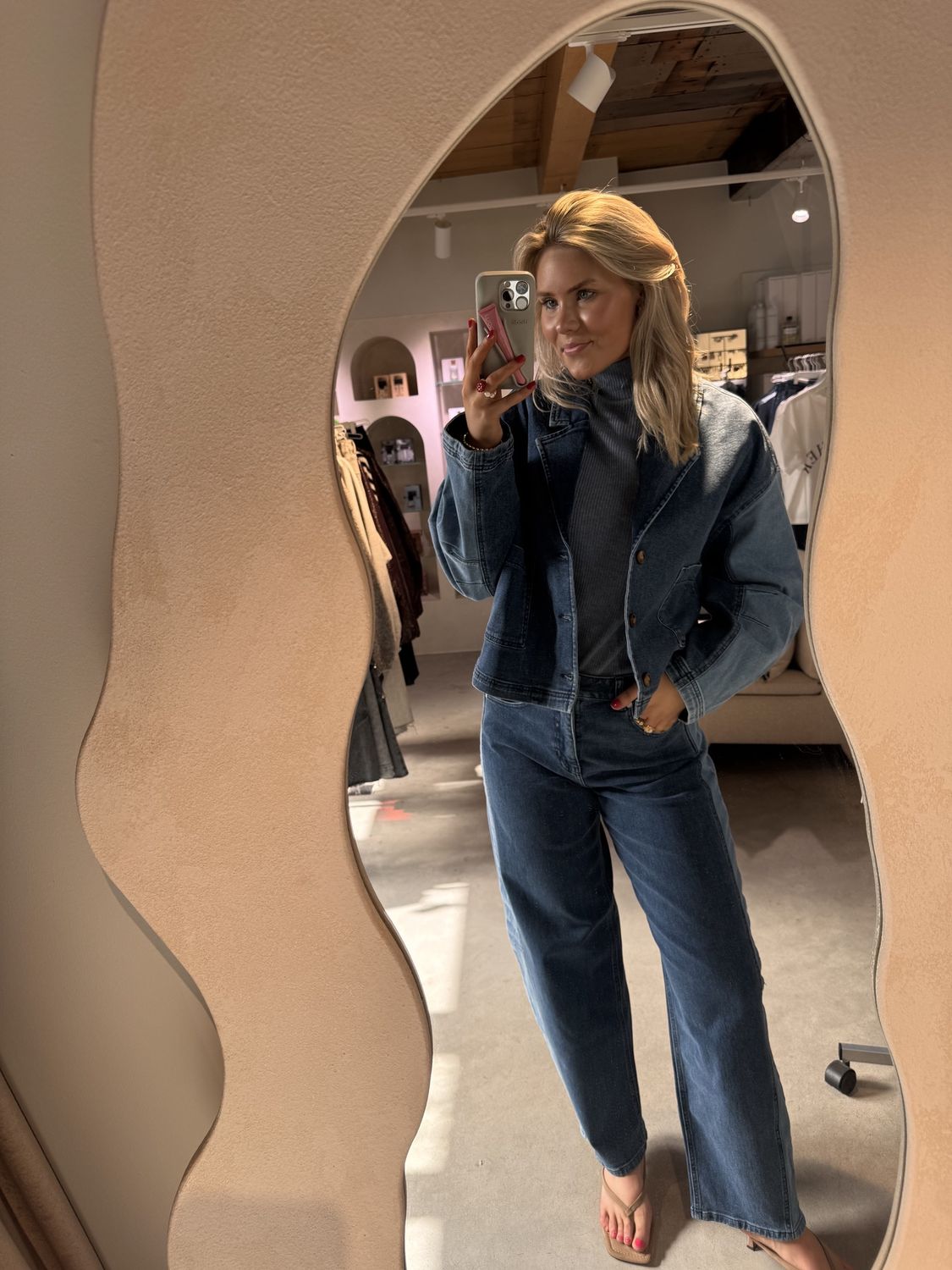 Lua denim pants - another label