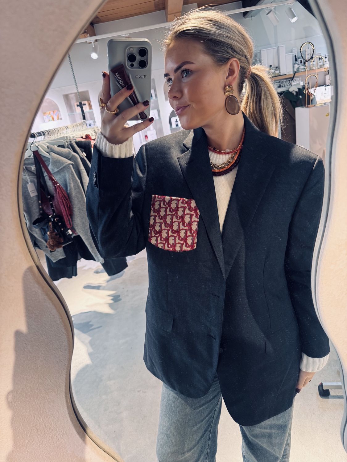 Attire blazer roze Dior - attire Amsterdam