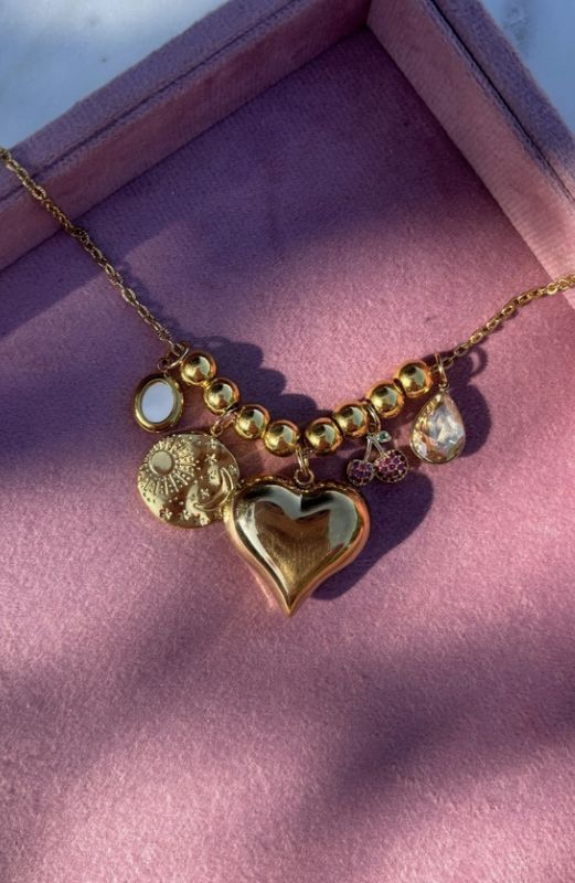 charm necklace harper - flem the label