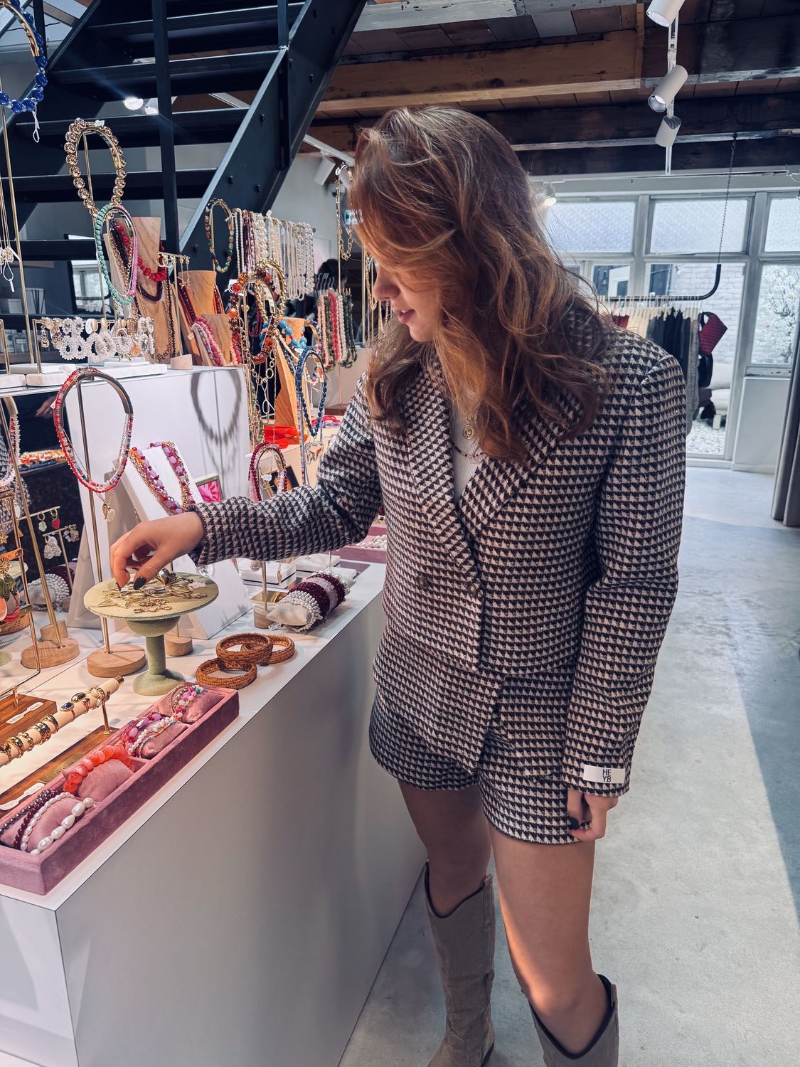 Hazel skort - Mocha -  HEYB