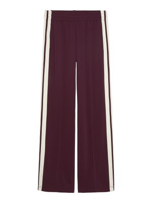 Side button tracksuit Trousers  -  wine tasting - catwalk junkie